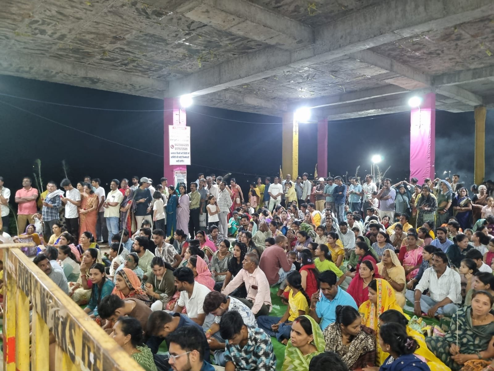 Temple Volunteers Seva kosmi Betul Mandir